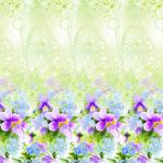 Комплект постельного белья Евростандарт, бязь  ГОСТ (Нежные цветы)