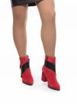 04-A331W-766VB RED Ботинки зимние женские (натуральная замша, натуральный мех) размер 38