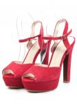 06-87VB RED Туфли женские (натуральная замша) размер 37