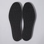 Стельки для обуви, универсальные, дышащие, 36-46 р-р, пара, цвет чёрный