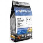 #(С)ProBalance 38PB195 Sterilized Корм для Стерилизованных кошек и Кастрированных котов Курица/рис 1,8 кг *6 15%