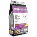 #(С)ProBalance 38PB264 Gourmet Diet Корм д/кошек с говядиной и ягненком 1,8 кг *6 15%