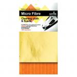 Набор микрофибра + замша Sapfire Cleaning cloth &amp; Suede, 35 х 40 см