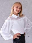 Блузка для девочки кружевная SP001 Белый