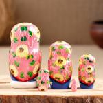 Матрешка  "Балалайка", 5 кукольная, 10-11 см
