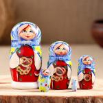 Матрешка  "Крендель", 5 кукольная, 10-11 см