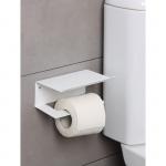 Держатель для туалетной бумаги ЛОФТ, 160*110*85 мм, цвет белый