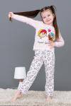 Пижама с брюками для девочки 50507 Бежевый