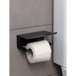 Держатель для туалетной бумаги ЛОФТ, 160*110*85 мм, цвет черный