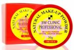 [3W CLINIC] Рассыпчатая пудра для лица NATURAL MAKE-UP POWDER Translucent Pearl (10), 30 гр