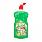 Средство для мытья посуды "Greeny" Premium 1000 мл. Clean&Green CG8132
