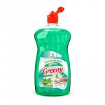 Средство для мытья посуды "Greeny" Light 1000 мл. Алоэ вера Clean&Green CG8156