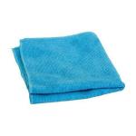 Салфетка для уборки из микрофибры M-01, цвет: синий, размер: 30*30 см