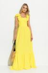 Платье LAKBI 53433 светло-желтый (лимон)