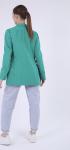 Женская Одежда 8508 "Классический-Однотонный"Зеленый