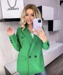 Женская Одежда 10001 "Удлиненный"Зеленный