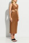 Платье LAKBI 53425-Р коричневый