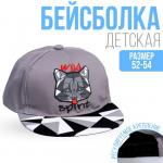 Кепка детская "Wild spirit" , р-р. 52-54 см