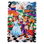 Пазл фигурный «Алиса в стране чудес», 100 деталей, 20 * 29 см