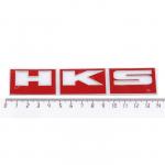 Шильдик металлопластик Skyway HKS Красный, 140х25мм, SNO.56 RED