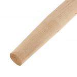 Черенок деревянный д40мм для лопат, с затыловкой и заострением (конус), h120см, высший сорт, шлифованный, береза (Россия)
