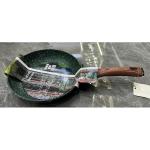 Сковорода "BAROLY" GREEN 22см индукционная каменная крошка, бакелитовая ручка