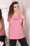 Женская футболка 30001 Розовый