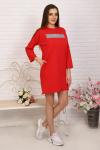 Платье женское 24310 Красный