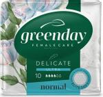 NEW Прокладки женские 10 шт Ultra Normal Dry DELICATE GREEN DAY