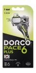 Станок для бритья Dorco Pace 6 Plus SXA5002 муж. + 2 сменные кассеты