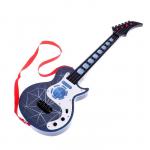 Гитара «Рок-гитарист», световые, звуковые эффекты, работает от батареек