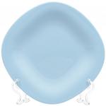 Набор 6 шт тарелка суповая, 21 см, квадратная, Carine Light Blue