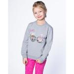 Свитшот LOL ОЧКИ футер серый меланж 110