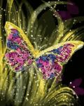 Бабочка с золотыми крыльями