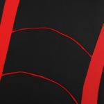 Авточехлы универсальные 9 предметов, черные - красные вставки, М5, H series