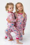Пижама с брюками для девочки Фантазия-Лайт Розовый