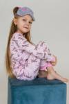 Детская пижама с брюками Сладкий сон Стрекозы на розовом
