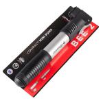 Велонасос COMIRON BEE 2, алюминиевый, телескопический, Presta и Schrader, 30*230мм, шток 6 бар., вес 168 г. /100/АКЦИЯ