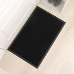 Коврик придверный влаговпитывающий Tuff, 80*50 см, цвет черный