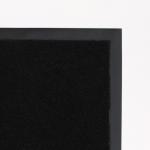 Коврик придверный влаговпитывающий Tuff, 80*50 см, цвет черный