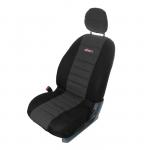 Авточехлы "Пиксели", анатомические, универсальные, 13 предметов, серые