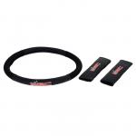 Авточехлы "Пиксели", анатомические, универсальные, 13 предметов, серые