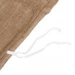 Мешок джутовый, 45 * 90 см, плотность 420 г/м?, плетение 69 * 63 нити, с завязками