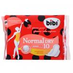 Прокладки гигиенические BiBi Normal Dry/Soft, п/э,10 шт