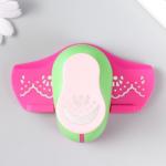 Дырокол фигурный для края вырубка 3х3 см "Одуванчик" МИКС 10,5х7,5х5,5 см