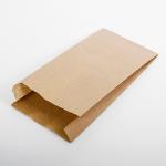 Пакет бумажный фасовочный, крафт, V-образное дно 30 х 14 х 6 см, набор 100 шт