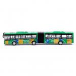 Автобус металлический «Городской транспорт», инерционный, масштаб 1:64, цвет зелёный