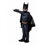 Карнавальный костюм «Бэтмэн» без мускулов, сорочка, брюки, маска, плащ, р. 28, рост 110 см