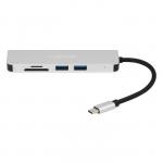 Док-станция SunWind SW-DS032, Type C/ USB 2.0/ USB 3.0/ HDMI/ SD/ Micro SD