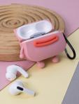 Чехол для AirPods Pro "Lazy frog", pink